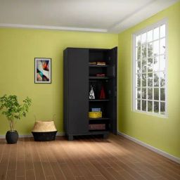 Godrej Interio Storwel  M2 2-Door Steel Almirah, Graphite Grey (1-Year Warranty, 1 Locker)-picture-46