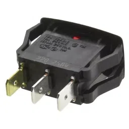 RS PRO Illuminated SPST On-Off Rocker Switch Panel Mount, 419766 image 3