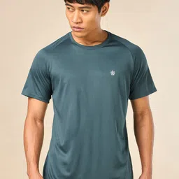 CULT Colourblocked Raglan Sleeves Moisture Wicking Strength Performance Sports T-shirt-picture-28