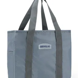 Bunie Insulated Lunch Bag with Side Pockets  Grey-image-94