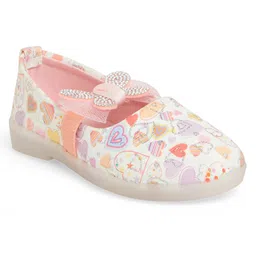 Chiu Butterfly Applique Detailed Slip On Ballerinas - Pink-picture-11
