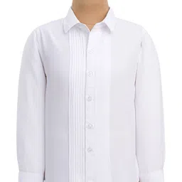 Babyhug Knit Full Sleeves Embellished 3 Piece Party Suit with Bow - Black image 3