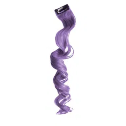 Stasia Street Clip-In Curly Coloured Strand Hair Extension- Argyle Purple- 20 Inch-image-12