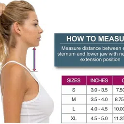 maxtro Cervical Collar Soft Neck Belt for Pain Relief & Neck Support –Comfortable Brace Neck Support image 3