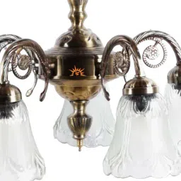 DecorativeRay Golden Chandiler - Set of 1 image 5