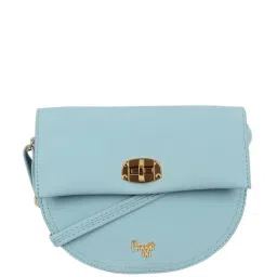 Baggit Medicine Blue Solid Small Sling Handbag-picture-23
