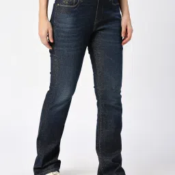 Being Human Blue Relaxed Fit Mid Rise Jeans image 3