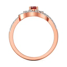 Joyalukkas 18k Rose Gold & Diamond Ring for Women image 3