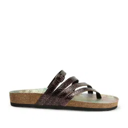 Elle Women's Purple Thong Sandals image 3