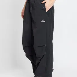 Adidas Originals Black PARACHUTE Trackpants image 3