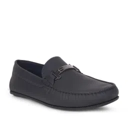 Hush Puppies by Bata Men's JACKSON TRIM Navy Loafers image 3