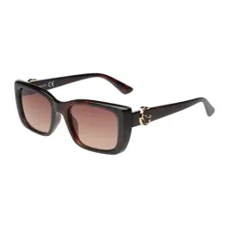 SCOTT Brown UV Protection Rectangular Sunglasses for Women-picture-40