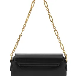 Miraggio Black Moira Medium Faux Leather Shoulder Bag image 3