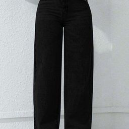 M MODDY Women Jean Straight Fit High-Rise Slash Knee Jeans-picture-10