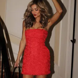 StyleCast Women Strapless Bandeau Mini Dress-picture-28