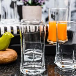 Goodhomes Transparent Drinking Glasses (340 ml) - Set of 6-picture-24