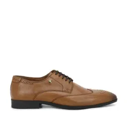 Louis Philippe Men's Brown Derby Shoes-image-59