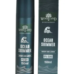 Woodland Ocean Shimmer 0% Gas Deodorant - 150 ml image 3