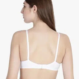 Leading Lady White Non-Wired Non-Padded Everyday Bra image 2