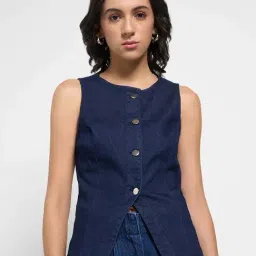 Honey by Pantaloons Mood Indigo Top-picture-48