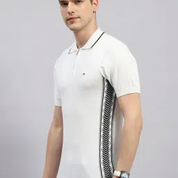 Monte Carlo White Regular Fit T-Shirt image 3