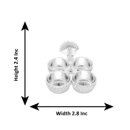 Sri Jagdamba Pearls 800 Silver 4 Chopra - 72 gm image 4