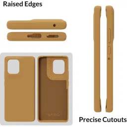 Sprig Back Cover for MOTOROLA EDGE 50 (Brown) image 3