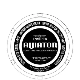 Invicta 38403 Aviator Analog Watch for Men image 3