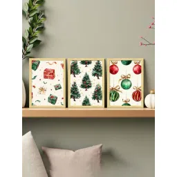 Art Street Beige Printed Art Prints Set of 3-picture-41