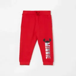 Juniors by Lifestyle Red Cotton Printed Joggers-picture-17