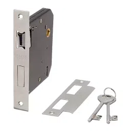 Harrison 100 mm CP Finish 6 Lever Mortise Lock with Aluminium Handle, 0658-picture-30