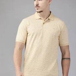 Park Avenue Printed Polo Collar T-shirt-picture-14