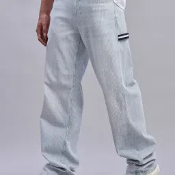 TOMMY HILFIGER Blue Slim Fit Solid Jeans image 4