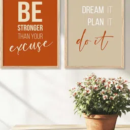 WALLLANE Brown Wood Wall Art image 5