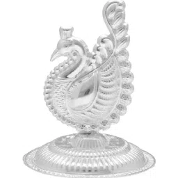 Sri Jagdamba Pearls 800 Silver Peapock - 14 gm-picture-10