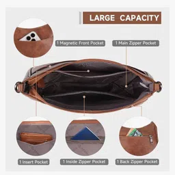 ARDAN Women PU Crossbody Sling Bag image 2