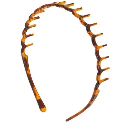 Accessorize London Brown Printed Hair Band-image-46