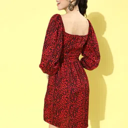 Sera Women Gorgeous Animal Print Dress image 3