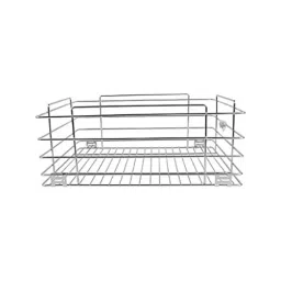 Godrej 525x 485x 350 mm Grain Trolley Stainless Steel Chrome Plated, 6147-picture-35