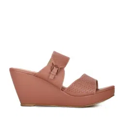 Bata Women's Pink Casual Wedges-picture-36