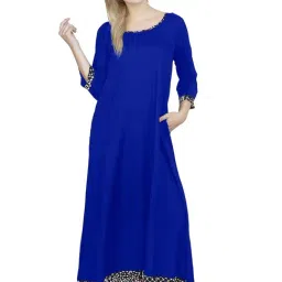 PATRORNA Royal Blue Nighty-picture-20