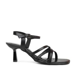 Inc.5 Women's Black Ankle Strap Stilettos-picture-33
