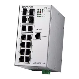 KORENIX Ethernet Switch, 10Mbps, 100Mbps, 1Gbps, JETNET 5212G-2C2F-picture-20