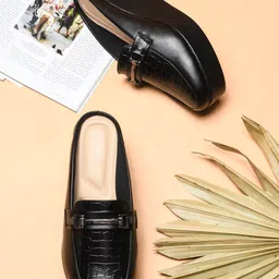 the white pole Stylish Attractive Loafer Comfortable Formal & Casual Shoes for Girls & Women image 3