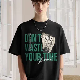 PRONK Men Graphic Printed Round Neck Cotton Oversized T-shirt-picture-24