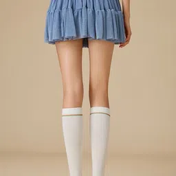 LULU & SKY Tiered Mini Skort image 3