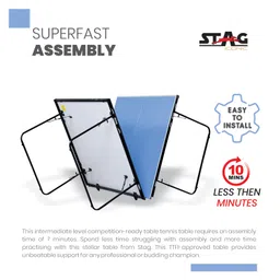 STAG ICONIC Family Series Table Tennis Table | Full Size Professional Table image 5
