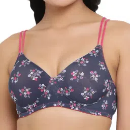 Clovia Blue Non Wired Padded T-Shirt Bra-picture-35