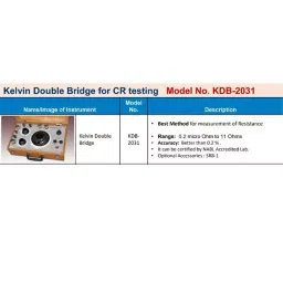 Maxwell Analog DC Double Bridge Single Phase 0.2 µΩ to 11 Ω Range, DC-341 image 2