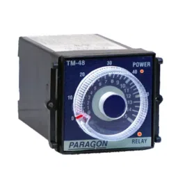 Paragon Plug In Panel Mounting Timer Factory Set Time Range & Mode 2 CO Function and 24 V AC/DC Supply Voltage, TM-48-SR2-image-24